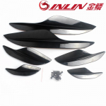 BMW 3 serijos E92/E93/M3/E90 priekinio buferio lūpos ir sparnų komplektas BMW 3 Series Front Lip Wind Knife