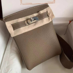 Nauja mink&scaron;tos odos Keli rankinė, unisex odinė, krūtinės krep&scaron;ys, pirmas sluoksnis karvės odos, kelioninė petinė įstrižai ne&scaron;iojama krep&scaron;ys 17CM 17cm chaki