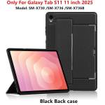 Dėklas Samsung Galaxy Tab S11 Ultra 14,6 colio SM-X930 SM-X936B plan&scaron;etiniam kompiuteriui, stovas, dangtelis, korpusas Tab S11 11 2025 SM-X730 X736 dėklui