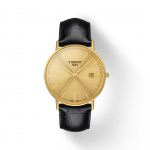 Tissot Odinis dirželis &Scaron;ampano spalvos ciferblatas Vyri&scaron;kas madingas laikrodis T922.410.16.021.00 &scaron;ampanas