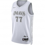 Nike Luka Dončić Dallas Mavericks 2024/25 City Edition Vyri&scaron;kiai Nike Dri-FIT Nba Swingman mar&scaron;kinėliai FQ4339-100 XXL