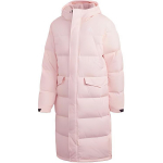 Adidas pūkinė striukė žieminė vyri&scaron;ka Hazy Coral Powder GK0666 XL koralų rožinė spalva