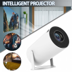 WiFi mini projektorius Android 11.0 Transpeed Android 11 4K projektorius HY300 Allwinner h713 200ANSI BT5.0 1280*720P Dual wifi namų kino teatras lauke