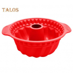 Torto keptuvės maistinės klasės &bdquo;pasidaryk pats&ldquo; BPA nemokami kūrybiniai vamzdeliai, silikoninės kepimo formos, virtuvės reikmenys pilka