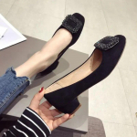 2024 m. Fashion Office Moteri&scaron;ka Suknele Batai Moteri&scaron;ki Siurbliai Gamintojas Moteri&scaron;ki Vakarėliui Eleganti&scaron;ki žemakulniai 3 cm Juoda Rožinė Plius 42 Dydis 42 juoda