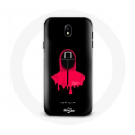 Coque pour Samsung Galaxy S4 Squid Game masque carr&eacute;
