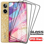 Apsauginis stiklas Xiaomi Redmi Note 13 Pro Plus 12 11 10 Redmi 15C 14C 13C 12C 10C 10 A3 A5 9C Poco X6 X7 Pro M5S M6 M7 pilnai dengiantis ekrano apsauginis stiklas Redmi Note 13 4G