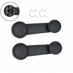 2x Langų pakėliklių rankenėlės Ford Transit Connect Fiesta 1041708 juoda