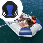 Baidarių sėdynės ir valties priedai, tvirti, neslidūs su nugaros atrama baidarėms, Blue