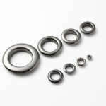 Gros pur cuivre air boucle oeil boucle de ma&iuml;s rivet creux anti-rouille metal oeillet Couleur du pistolet 4mm