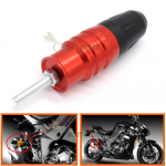 Motociklo CNC rėmo susidūrimo trinkelės i&scaron;metimo slankikliai, apsauga nuo susidūrimo, skirta Kawasaki Z900 Z650 Z750 zx9r zx12r zx14r apsauga nuo kritimo mėlyna