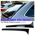 Skirta Skoda Octavia Estate 2014- Canard Splitter Auto Keičiamos Dalys Blizgus Juodas Galinio lango &Scaron;oninio Spoilerio Sparnas