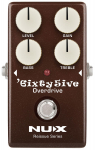6ixty 5ive Overdrive Pedalas NU-X white