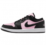 Jordan Air Jordan 1 Kvėpuojantys žemi Vintažiniai Krep&scaron;inio Batai Moteri&scaron;ki Juodi Rožiniai IO3394-663 35.5