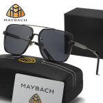 MAYBACH Saulės akiniai UV400 Apsauga Prabangus prekės ženklas Vyrams ir moterims Klasikiniai saulės akiniai Auk&scaron;tos kokybės akiniai Aviatoriaus akiniai 754 No Case