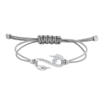 Swarovski Power Collection Classic Swan - Apyrankė Moteri&scaron;ka apyrankė Pilka 5511778 Box (Random Color)