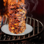 2026 Naujas vertikalus Tacos Al Pastor ie&scaron;mas Nerūdijančio plieno Brazilijos kepsninės ie&scaron;mas Vertikalus suktukas Stovas Shawarma Kebabai Gyros BBQ China Mainland