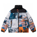 Vyri&scaron;ka moteri&scaron;ka žieminė pūkinė striukė 90% žąsų pūkai 450g &Scaron;ilta stora parka Laisvo kirpimo gatvės stilius XXL black