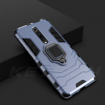 KEYSION smūgiams atsparus &scaron;arvų dėklas, skirtas Xiaomi Mi 9T Pro Redmi K20 Pro stovo laikiklio automobilio žiedo telefono dangtelis For Xiaomi Mi 9T