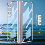 &bdquo;Samsung Galaxy Z Fold 4 Case&ldquo; galvanizuoto rėmo smūgiams atsparus priekinis grūdintas stiklas, visi&scaron;kai apsaugantys dėklai, skirti &bdquo;Z Fold4&ldquo; For Galaxy Z Fold 4 auksas