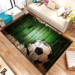 Futbolo nuotraukos Kilimėlis Futbolo aik&scaron;tės kilimas Svetainės apdaila Kilimėliai miegamajam Svetainės kilimėlis Namų įėjimo durų kilimėlis Vaikams 230cm by 160cm