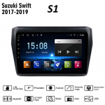 9 colių belaidis &bdquo;Android&ldquo; automobilinis radijas &bdquo;Carplay&ldquo;, skirtas &bdquo;Suzuki Swift 2017-2019&ldquo; automobiliniam daugialypės terpės vaizdo grotuvui, GPS navigacijai WIFI 2+32 GB