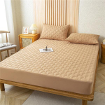 Vandeniui atsparus čiužinio užvalkalas Neper&scaron;lampamas pritaikytas paklodės dygsniavimas Storas čiužinio užvalkalas Įtaisytas paklodės viengulė dvigulė lova 150X200cm only a sheet