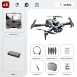 S1S Drone 4/6K HD dviguba kamera WIFI FPV Optical Flow Brushless RC Dron sulankstomas keturkopteris 3KM keturių a&scaron;ių orlaivio nuotolinio valdymo dronai 4K-1 Battery