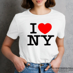I Love Paris Moterys Juokingi spausdinti mar&scaron;kinėliai Vasariniai trumpomis rankovėmis Juodi Balta Rožinė Spalvos Vir&scaron;utiniai mar&scaron;kinėliai Mergaitė Y2k Harajuku Drabužiai XXL