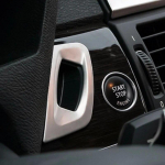 Automobilio rakto skylutės žiedas Lgnition rakto užrakto skydelio apdailos rėmo dangtelio lipdukas, skirtas BMW X5 E70 X6 E71 automobilių priedams, vidaus apdailai