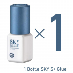SKY S+ Glue Blue Cap blakstienų priauginimui Juodi klijai Stiprūs lipnūs greitai džiūstantys makiažo įrankiai Grožio parduotuvės reikmenys