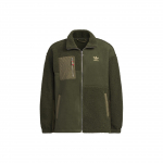Adidas Originals Trefoil dirbtinio avikailio bomberis vyri&scaron;kas vir&scaron;utinis drabužis Cargo-Green Night-Sky HY7286 S