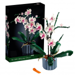 Statybinis kaladėlių gėlių mergaitės serijos rožių puok&scaron;tės orchidėjos amžinosios gėlės plastikinis surenkamas žaislas Valentino dienos dovana dekoras