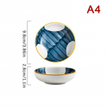 Virtuvės keraminiai indai Įvairūs prieskoniai Mini lėk&scaron;tė panirimo padažas acto dubuo japoni&scaron;kas kūrybingas stalo reikmenys namų patiekalų vakarienės lėk&scaron;tė