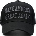 Donald 45-47 Never Surrender MAGA Hat Make America Great Again Slogan with USA Flag Adjustable Baseball Cap Black