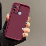 &bdquo;Samsung Galaxy M21&ldquo; dėklo apsauga, atspari smūgiams, &bdquo;M21&ldquo; telefono dėklas, matinis nugarėlė, SM-M215F, apsauginis odos pojūtį užtikrinantis dangtelis. For Galaxy M21