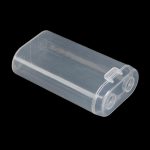 Atsparus vandeniui 18650 baterijų plastikinis laikymo dėklas Įkraunamas akumuliatoriaus maitinimo blokas plastikiniai dėklai Patvarus 18650 baterijos laikiklio dėklas