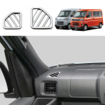 YOFAMO Suderinamas su Daihatsu New Atley/Hijet Cargo S700V/S710V Oro kondicionieriaus skydelio dangtelis, Ventiliacijos skydelis, sidabras