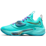 Nike Zoom Freak 3 EP Aqua Unisex Sportbačiai Mėlyni Dinami&scaron;ki-Turkio spalvos Vidurnakčio-Tamsiai Mėlyni DA0695-400 37.5