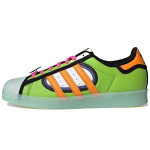 The Simpsons x adidas Superstar Squishee Unisex Kedai Žali Pusiau Saulės Žali Ry&scaron;kiai Oranžiniai H05789 38⅔