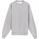 Nike Solo Swoosh Fleece Crewneck Pilki Vyri&scaron;ki Vir&scaron;utiniai Drabužiai DX1361-063 XL