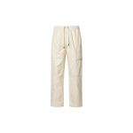 Jordan Essentials Vienos spalvos rai&scaron;teliais suri&scaron;amos vidutinio juosmens daug ki&scaron;enių laisvalaikio kelnės Vyri&scaron;kos kelnės Chaki FN4540-203 XXL