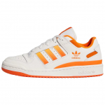 adidas Forum Low CL Balti Oranžiniai Vyri&scaron;ki Sportbačiai Debesų Baltumo Tikrojo Aukso JI3267 41⅓