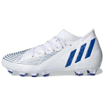 Adidas Predator Edge.3 MG futbolo bateliai, vyri&scaron;ki, balti, mėlyni, GY8057 40⅔