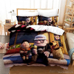 Animacinis filmas Up Meilė Vaikas Antklodės Užvalkalų Rinkinys HD Antklodės Užvalkalas Lovos Patalynė Vaikams Lovos Patalynės Rinkiniai Miegamojo Dekoras Baby 120x150cm