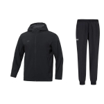 Under Armour Vienspalvis Gradientinis Atspindintis Logotipas Audinė Striukė su Gobtuvu Treniruočių Megztas Siaurėjantis Kelnių Laisvalaikio Sportinis Rinkinys Vyri&scaron;ki rinkiniai 22600401-001+21600705-001 M
