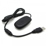 Juodas PC Belaidis Valdiklis Žaidimų Imtuvas USB Adapteris Xbox 360 Valdikliui