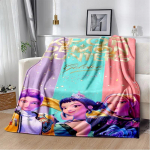 Animacinis Kpop Demonų Medžiotojai Rumi Mira Zoey HD Mink&scaron;tas Flanelinis Antklodė Lovoms Miegamajam Sofai, Mėtomasis Antklodė Dangalai Piknikui Dovana 180x230cm( 70x90in )