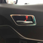 4 vnt. SUS304 nerūdijančio plieno vidinės rankenos apdailos dangtelis, skirtas Toyota C-HR CHR 2017 C (4 pieces)