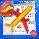 Siku DHL Krovininis lėktuvas ir priedų rinkinys Miniatiūrinis metalinis SK1702 yellow